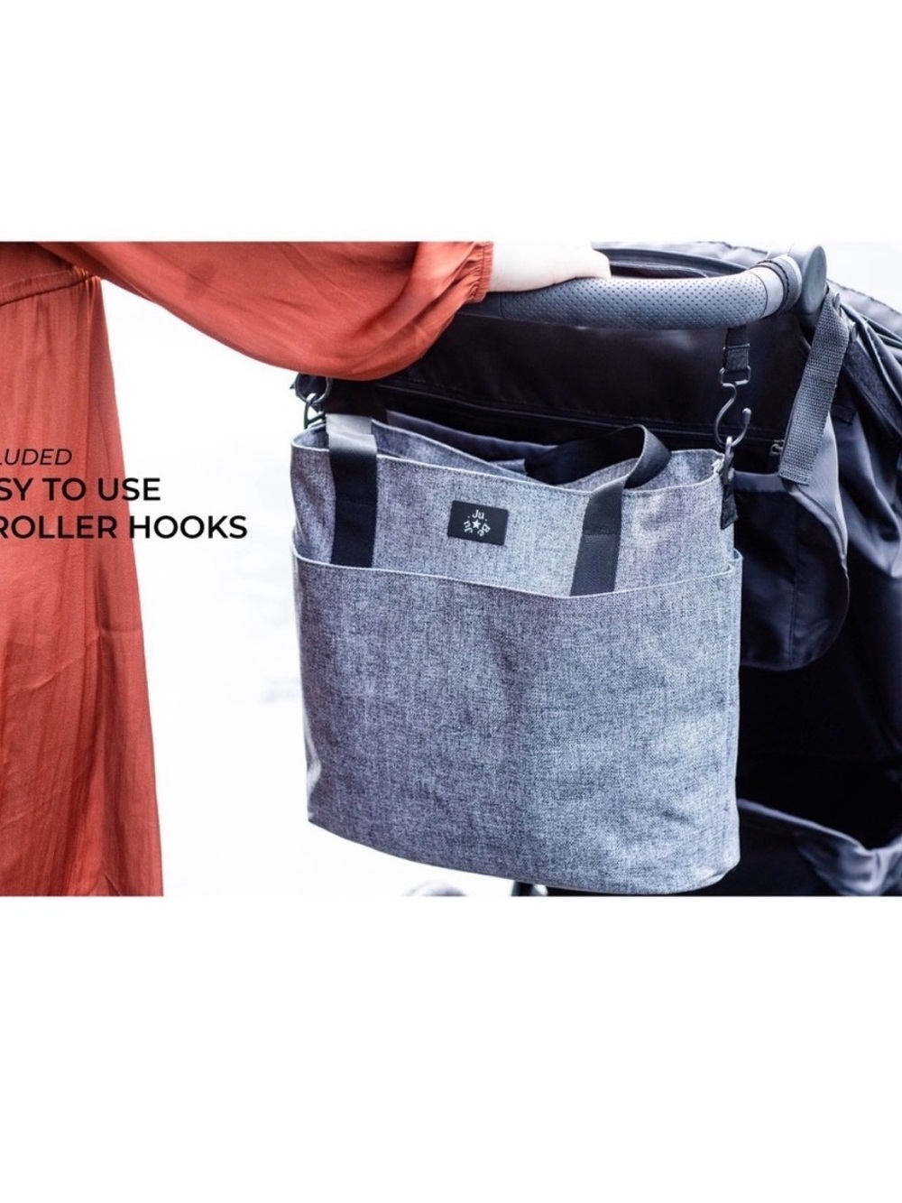 Ju-Ju-Be Encore Diaper Bag In Graphite - Picture 2 of 11